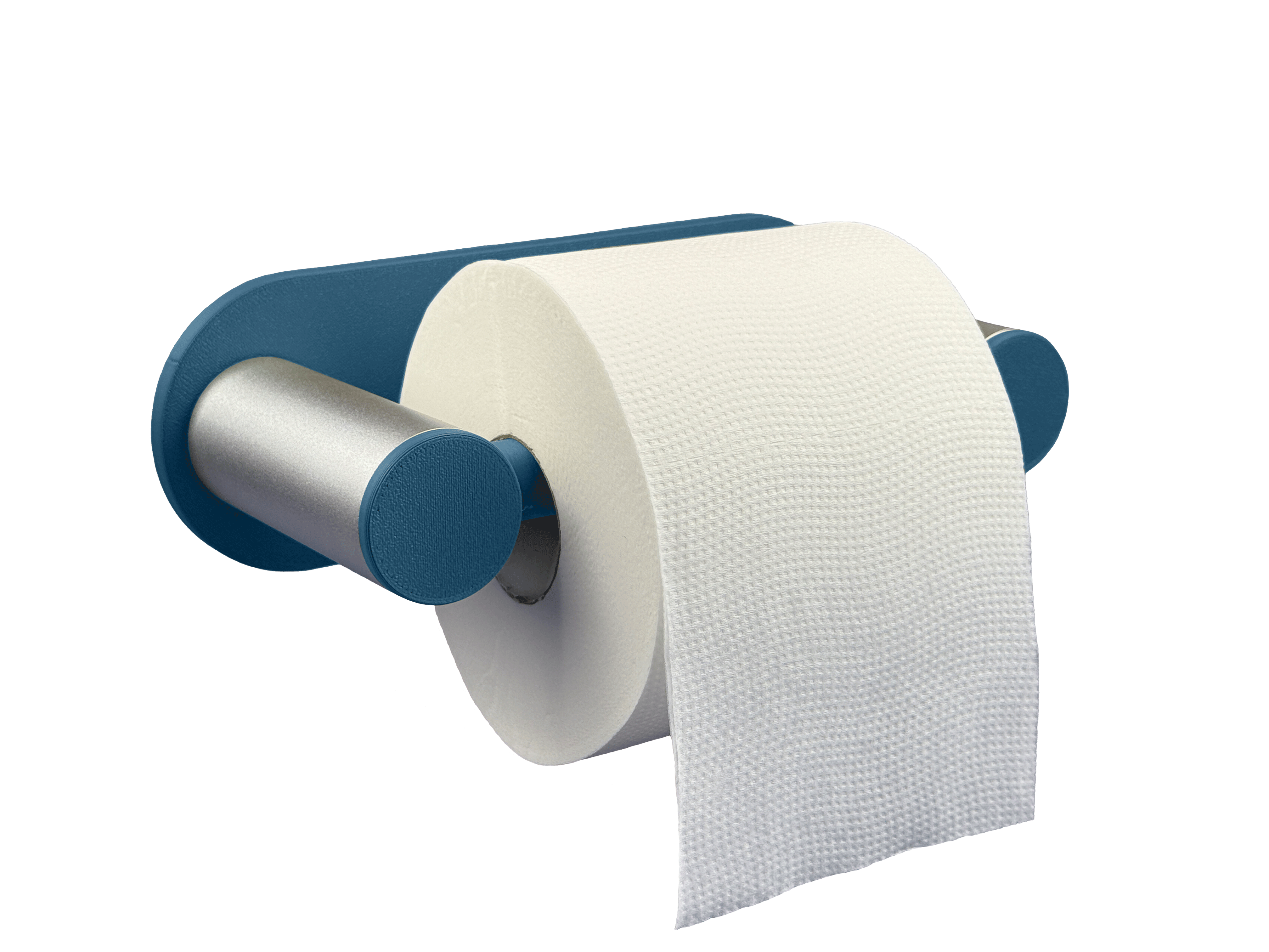 Figura Studio product render of the matte blue Roto holder