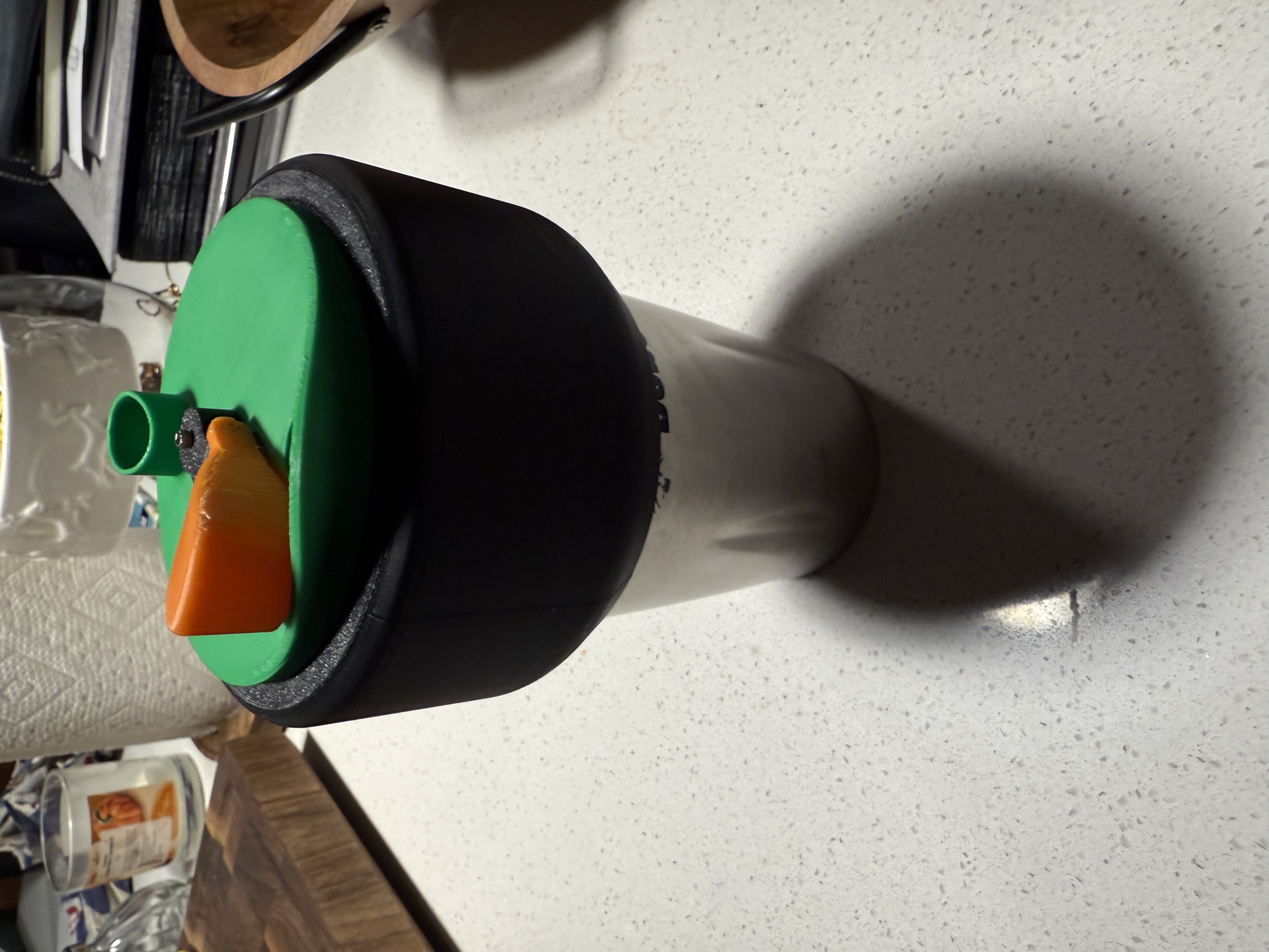 Silicone iteration blue lid